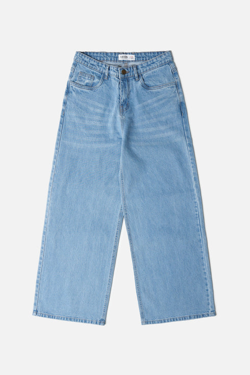 The Wide Leg Light Wash Jeans